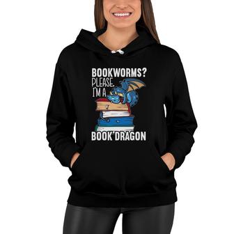 Just A Girl Who Loves Dragons And Books Abibliophobia Women Hoodie