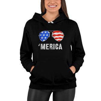 Merica Outfit- Mens Womens Kids 4Th Of July Merica Women Hoodie | Mazezy