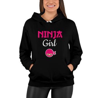 Ninja Girl Ninja Day Women Hoodie | Mazezy