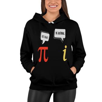 Pi And Imaginary Number Funny Understand Math Teacher Women Hoodie - Thegiftio UK