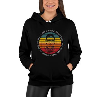 Ruth Bader Ginsberg Fight For The Things You Care About Women Hoodie - Seseable