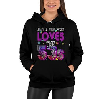 Vintage 1953 Birthday Just A Girl Who Love The 53S Costume Women Hoodie | Mazezy