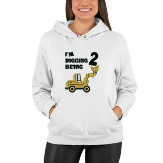 2nd Birthday For Boy Birthday Gift Toddler Two Women Hoodie - Seseable