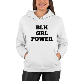 Black History Girl Power Women Hoodie | Mazezy