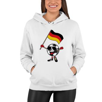 Germany Football Soccer Ball Fan For Boys Girls Women Hoodie | Mazezy