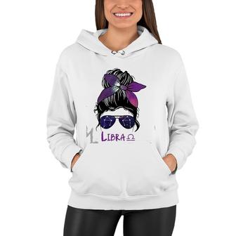 Libra Girl Birthday Libra Woman Zodiac Constellation Women Hoodie | Mazezy