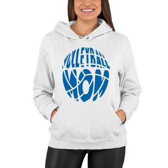 Volleyball Mom Mothers Day I Love Volleyball Sports Lovers Sport Mom Women Hoodie - Thegiftio UK