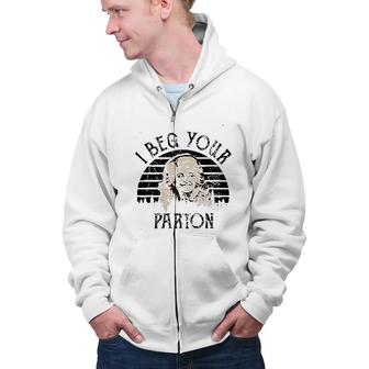 Dolly Graphic For Women Vintage Country Music Band Music Lovers Gift Zip Up Hoodie - Seseable
