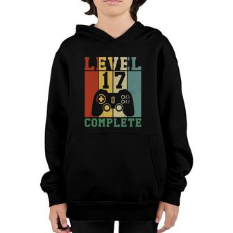 17Th Birthday Level 17 Complete Youth Hoodie | Mazezy