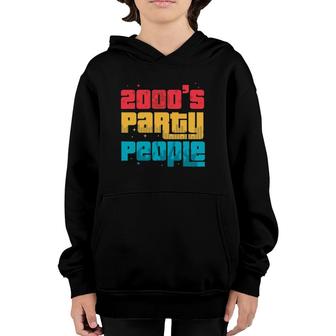 2000'S Party People Music Lover Youth Hoodie | Mazezy