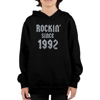 30 Years Old Classic Rockin' Since 1992 30Th Birthday Youth Hoodie | Mazezy