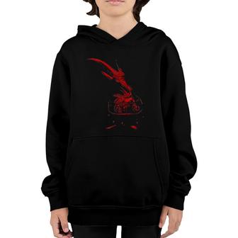 Albanian Kosova Symbol Skanderbeg Albania Helmet Youth Hoodie | Mazezy