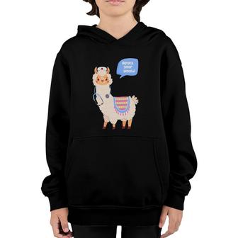 Alpaca Your Wound Cute Llama Wound Care Nurse Gift Youth Hoodie | Mazezy