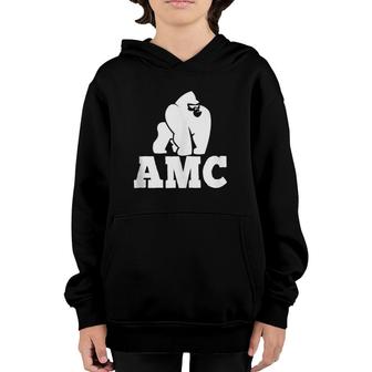 Amc - Apes Together Strong - Stock Hodl To The Moon Youth Hoodie | Mazezy CA