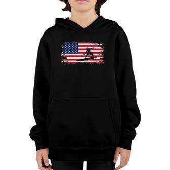 American Surfing Surf Apparel Surfer Surf Youth Hoodie | Mazezy