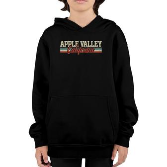 Apple Valley California Vintage Retro Youth Hoodie | Mazezy CA