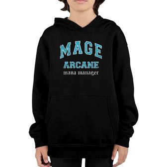 Arcane Mage Mmo Gamer Youth Hoodie | Mazezy