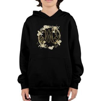 Auspice Maria Blessed Mother Mary Marian Consecration Youth Hoodie | Mazezy