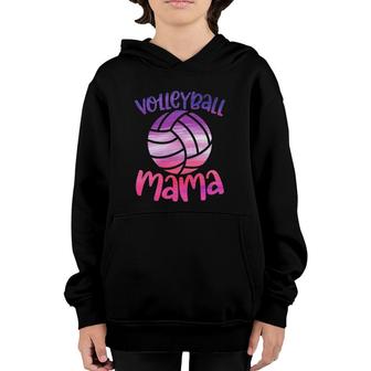 Awesome Volleyball Mama Female Sporty Mother Youth Hoodie | Mazezy