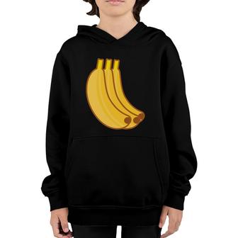 Banana Fruit Easy Lazy Diy Halloween Costume Youth Hoodie | Mazezy