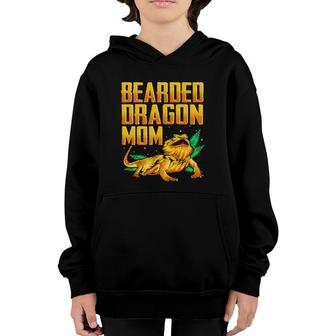 Bearded Dragon Mom Mothers's Day Birthday Gifts Youth Hoodie | Mazezy