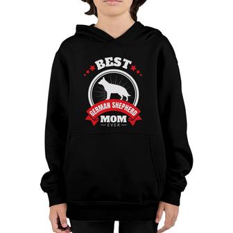 Best German Shepard Mom Ever Mother's Day Youth Hoodie | Mazezy