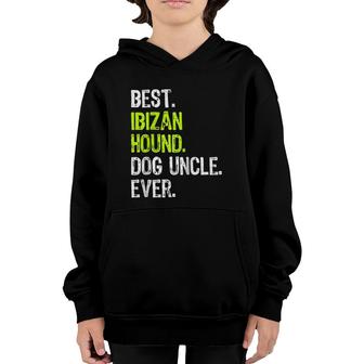 Best Ibizan Hound Dog Uncle Ever Raglan Baseball Tee Youth Hoodie | Mazezy