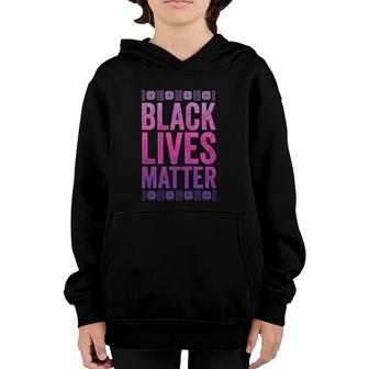 Black Lives Matter African American Black History Youth Hoodie | Mazezy CA