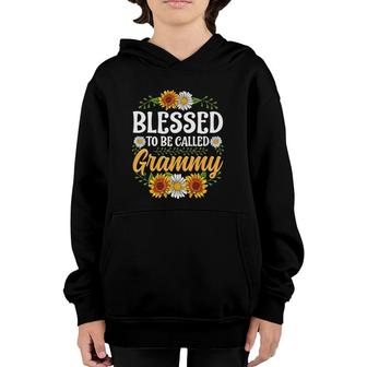 Blessed To Be Called Grammy Mothers Day Youth Hoodie | Mazezy