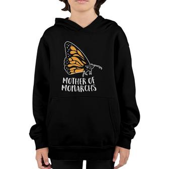 Butterfly Mother Of Monarchs Butterfly Youth Hoodie | Mazezy