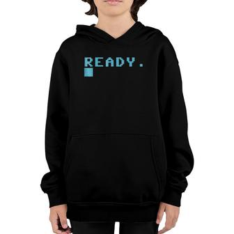 C64 Retro Gaming Computer Ready Load Youth Hoodie | Mazezy