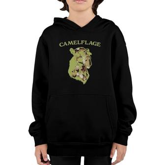 Camelflage For Camel Lovers Funny Camelflage Men Women Youth Hoodie | Mazezy