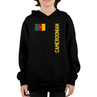 Cameroonian Flag And Cameroon Roots Premium Youth Hoodie | Mazezy