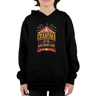 Carnival Circus Birthday Party Costume Grandma Youth Hoodie | Mazezy