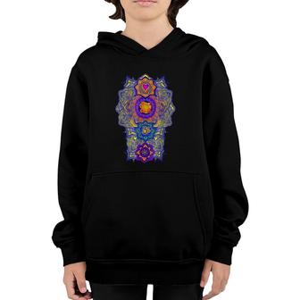 Chakra Quantum Calm Om Gift Youth Hoodie | Mazezy