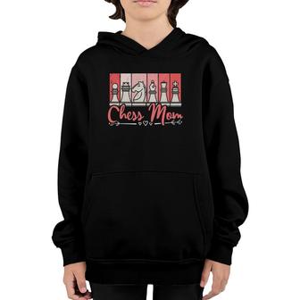 Chess Mom Chess Player Mother's Day Chess Women Youth Hoodie | Mazezy