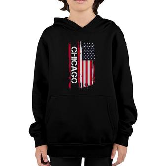 Chicago And The Windy City Youth Hoodie | Mazezy