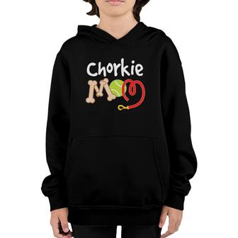 Chorkie Mom Mother's Day Pet Gift Idea Youth Hoodie | Mazezy