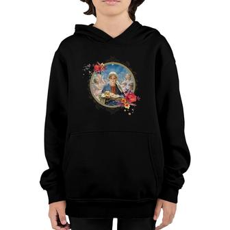Christmas Nativity Star Blessed Mother Mary Jesus Catholic Youth Hoodie | Mazezy