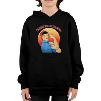 Cleaning Lady Cleaning Not For The Weak Housekeeper Youth Hoodie | Mazezy