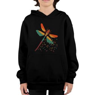 Cool Dragonfly Design For Men Women Insect Dragonfly Lovers Youth Hoodie | Mazezy