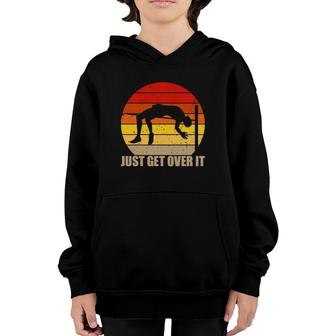 Cool High Jump Design For Men Women High Jump Sport Lovers Youth Hoodie | Mazezy