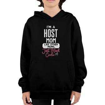 Cool Mother's Day Host Mom Youth Hoodie | Mazezy