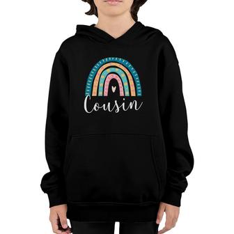 Cousin Rainbow Gifts Family Matching Youth Hoodie | Mazezy DE