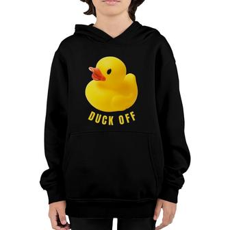 Cute Duck Rubber Duckling Youth Hoodie | Mazezy