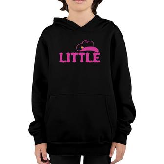 Cute Little Funny Family Matching Gbig Big Little Sorority Youth Hoodie | Mazezy