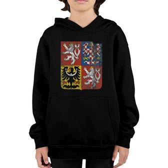 Czech Coat Of Arms Czech Republic Symbol Youth Hoodie | Mazezy
