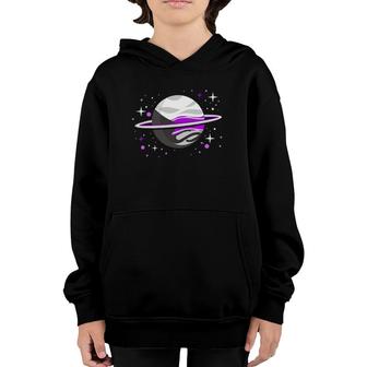 Demisexual Outer Space Planet Demisexual Pride Youth Hoodie | Mazezy