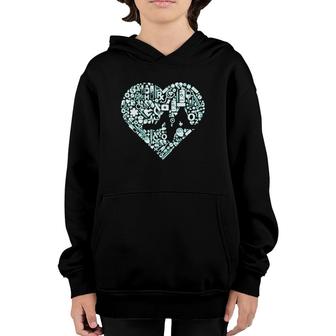 Doctor Heart Medical Nurse Funny Hospital Staff Youth Hoodie | Mazezy