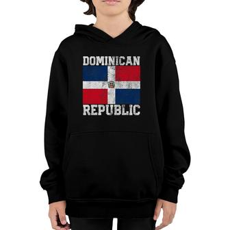 Dominican Republic Flag National Pride Roots Country Family Youth Hoodie | Mazezy